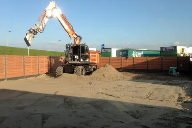 Aanleg en inrichting bedrijfsterrein