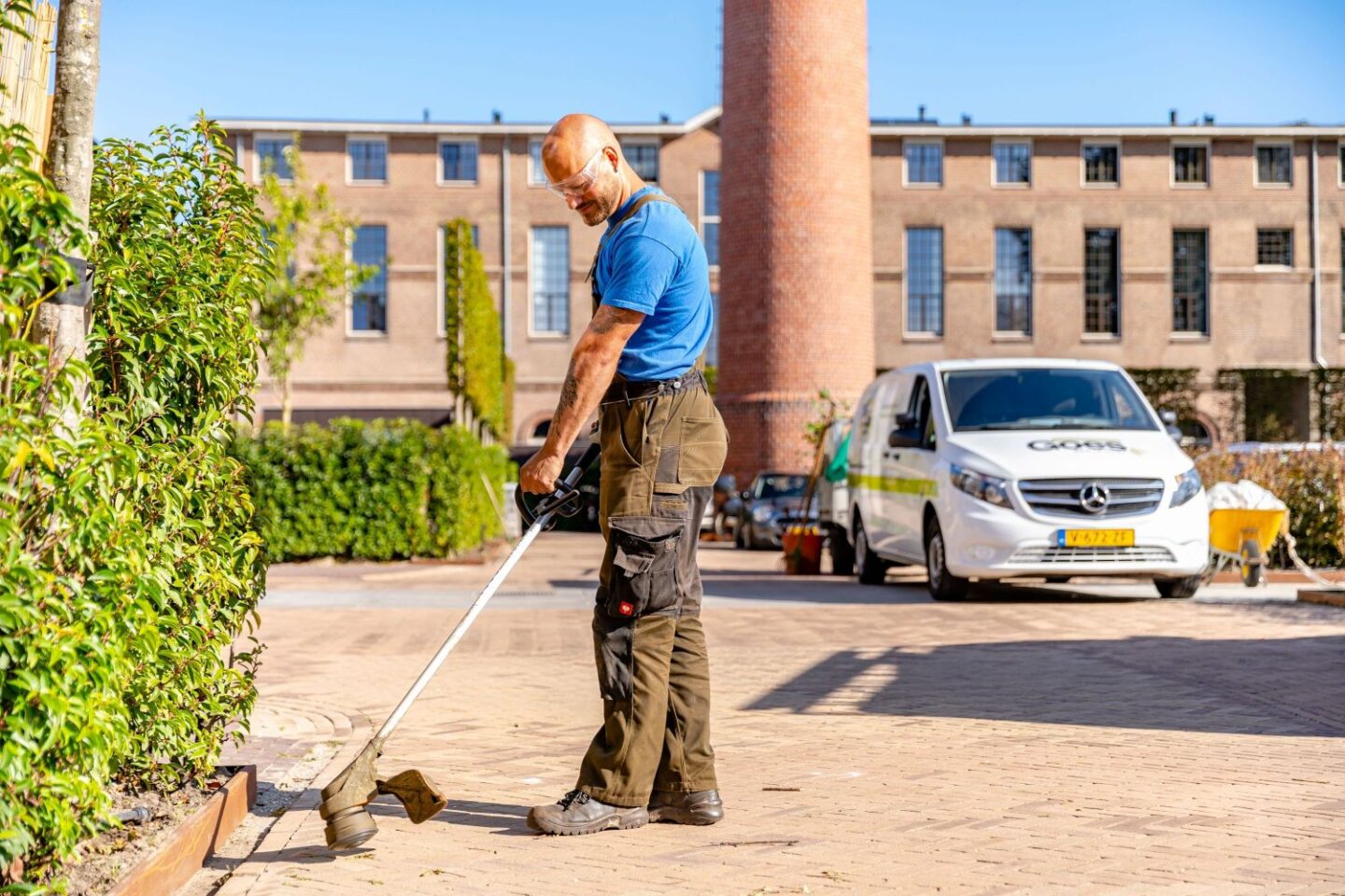 Beheer en groenonderhoud Rijksmonument onkruid verwijderen 2