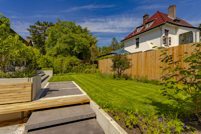 Onderhoud aanleg tuin met luxe buitenverblijf Overveen